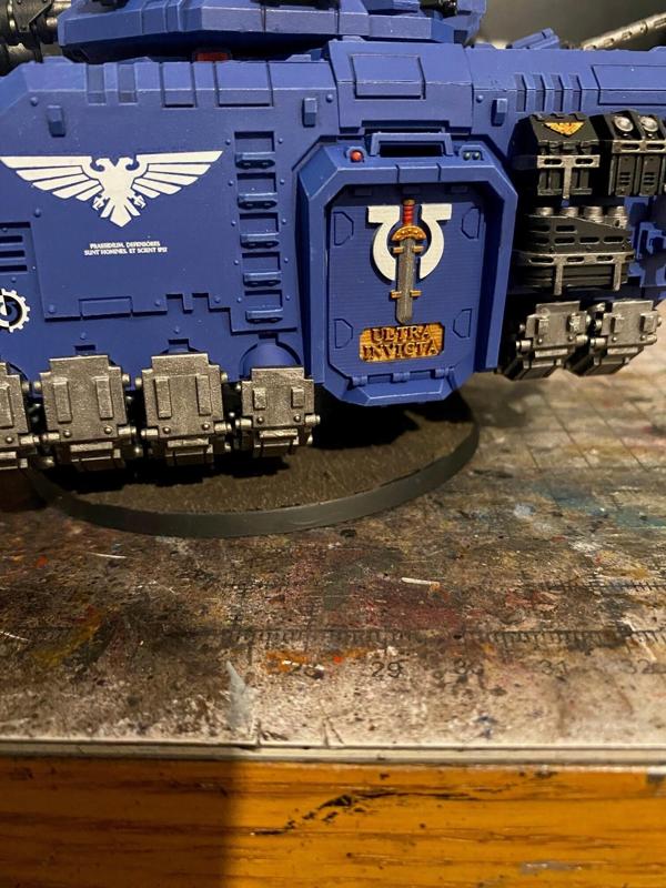 Ultra Marine Executioner Door and Plaque