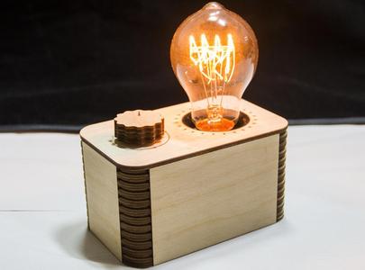 Edison Lamp with Dimmer