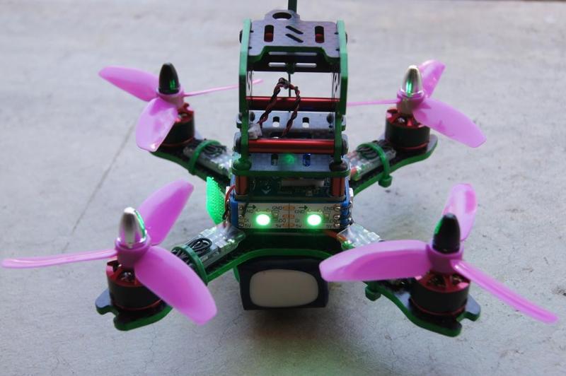 Simple 30x30 LED ring for Quadcopter / Drone