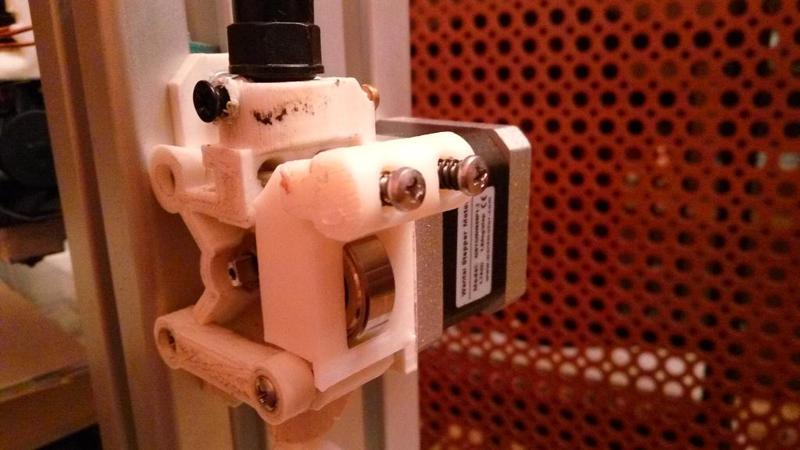 Airtripper extruder fast change of filament