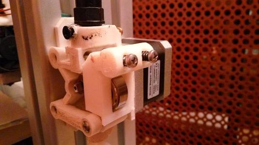 Airtripper extruder fast change of filament