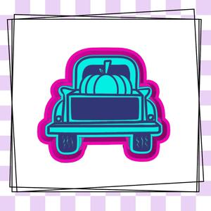 Pumpkin Truck Freshie STL