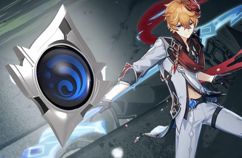 Snezhnaya hydro vision genshin impact 3d print cosplay stl files