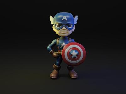 Captain America Figure Toy