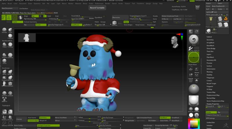 Funko PoP Sully Monsters Inc Christmas