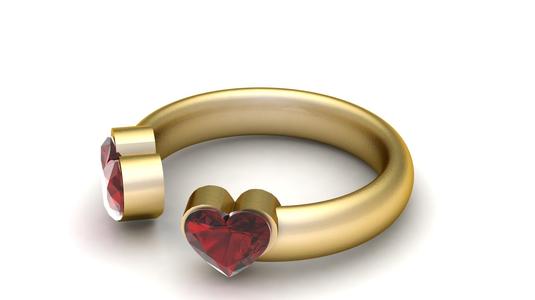 BRACELET GOLD PENDANT 3d printable model