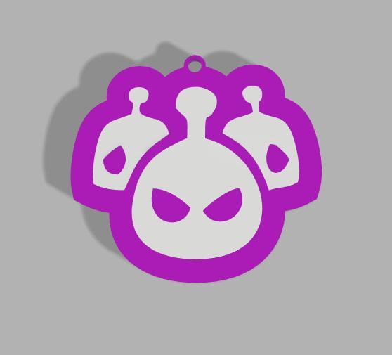 Brawl Stars Mr.P Hypercharge Keychain // Llavero de Hipercarga Mr.P Brawl Stars