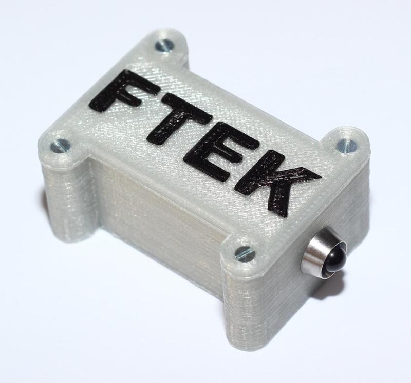 An enclosure for using the Arduino Nano as IR transmitter controlled over USB