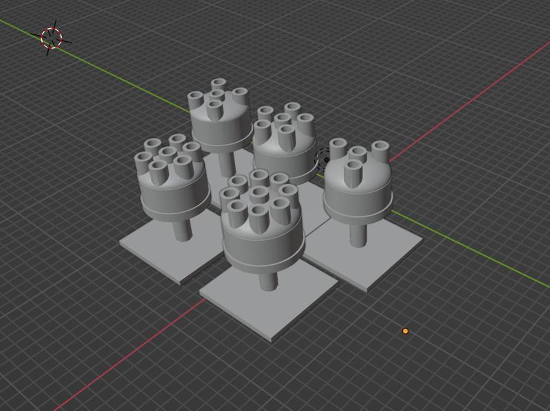 Distributor Package Large Holes For Wiring 8 Cylinder-3 Cylinder 1-25 Model Car Parts