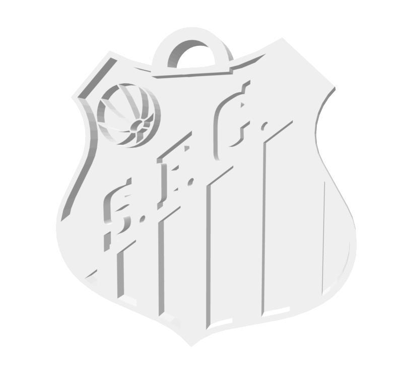 Pingente Chaveiro/Brinco - Santos Futebol Clube