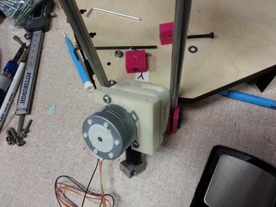 Rostock Micro Extruder Mount 