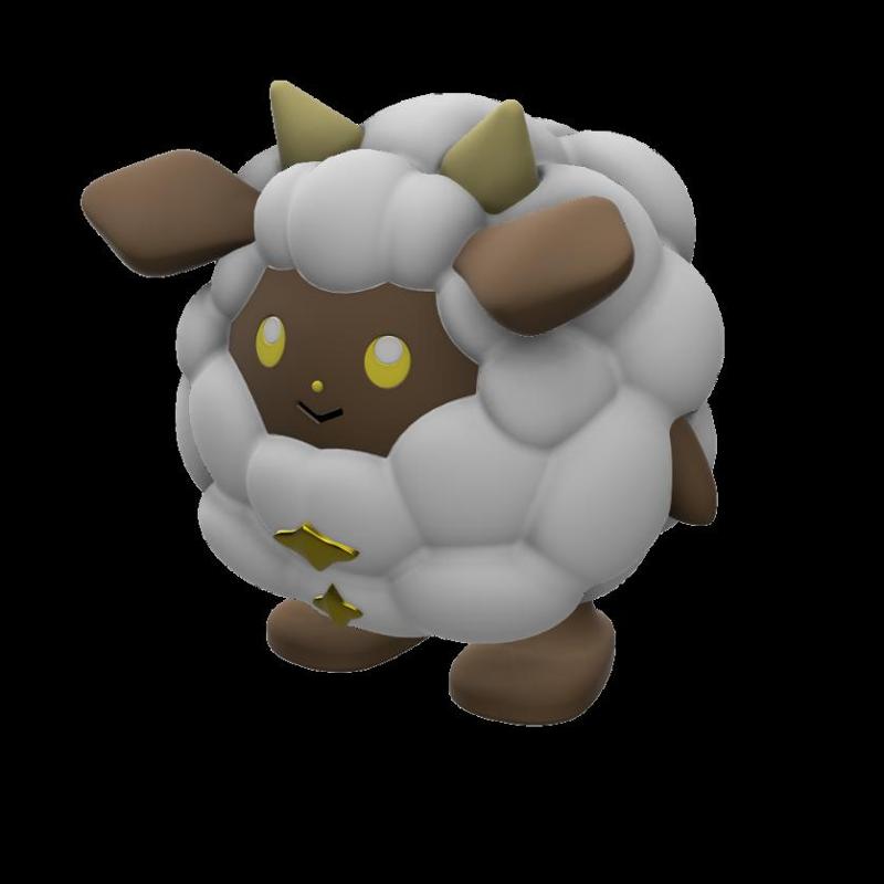 Multicolor Pal Figure - Lamball (Happy)