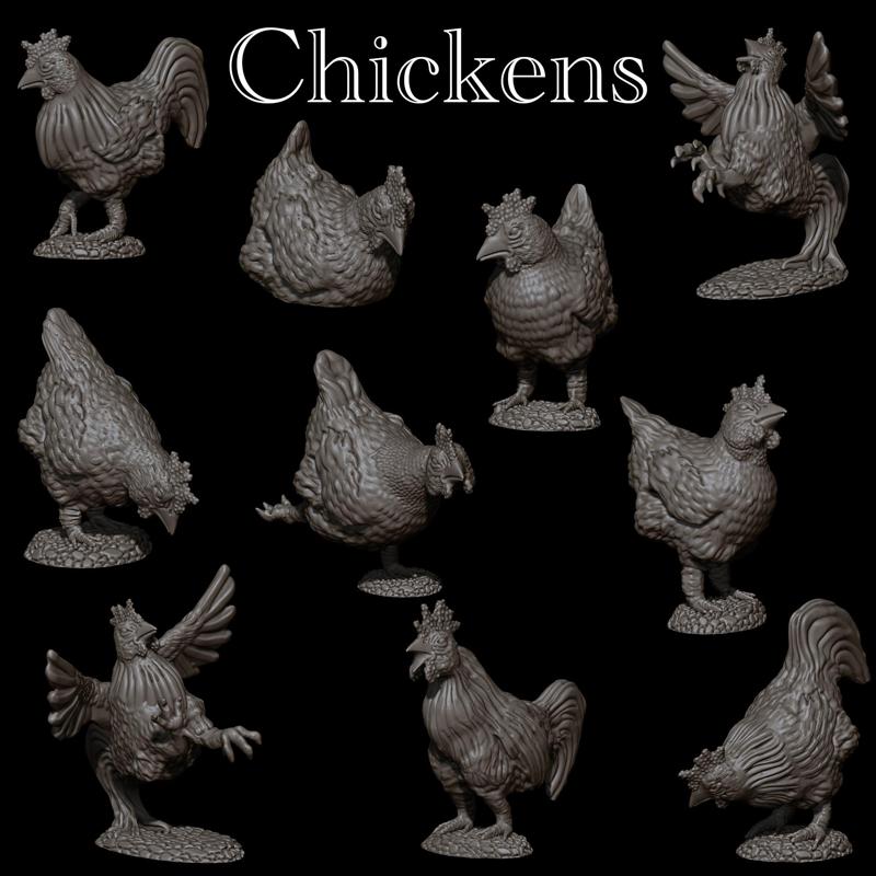 10 Chickens!