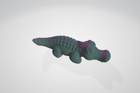 Crocodile toy - 3D Printable