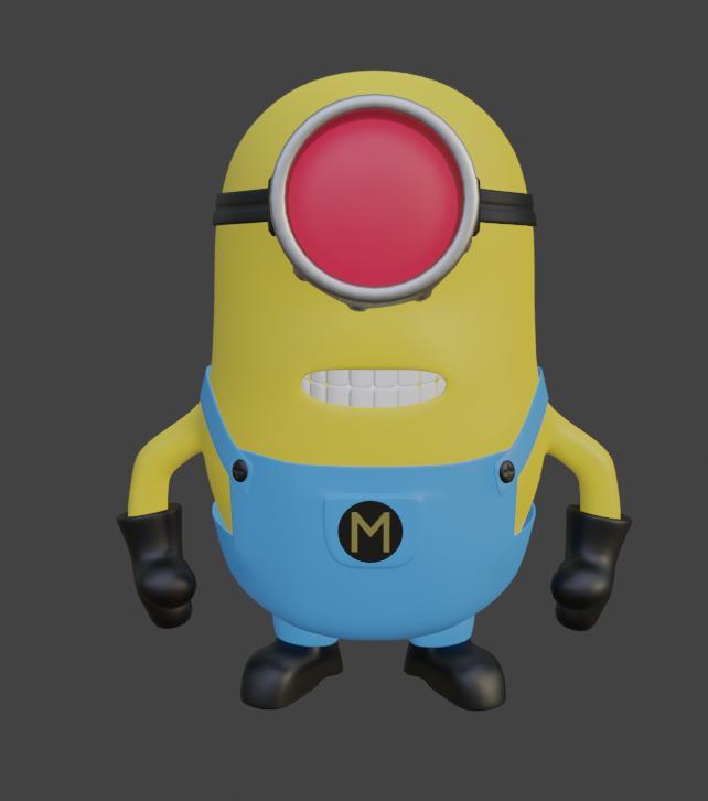 Mega Minion Mel Laser vision Despicable Me 4