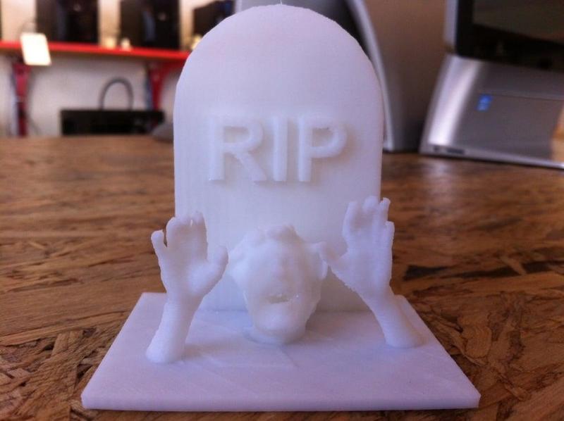 Walking Dead Tombstone RIP