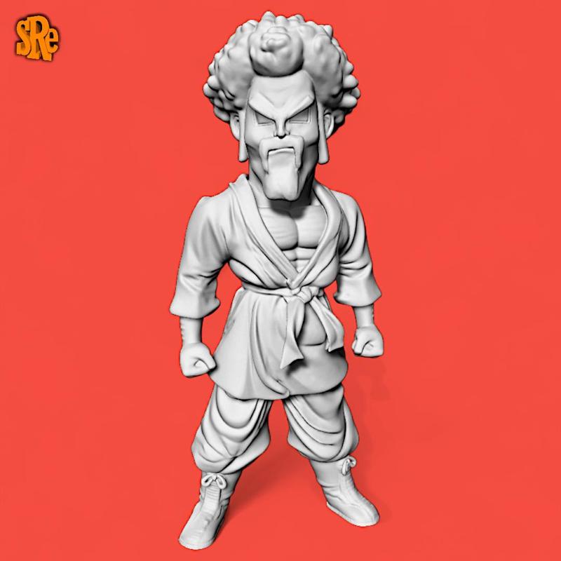 Mr. Satan Head - Dragon Ball
