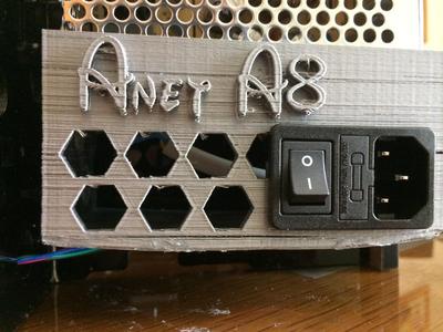 Anet A8 - Power case with AC Hole