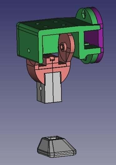 Retractable landing gear for drone