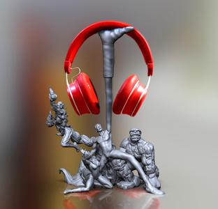 THE 4 FANTASTICS (headphone holder)
