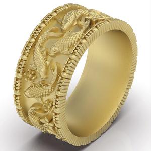 Lux fish ring