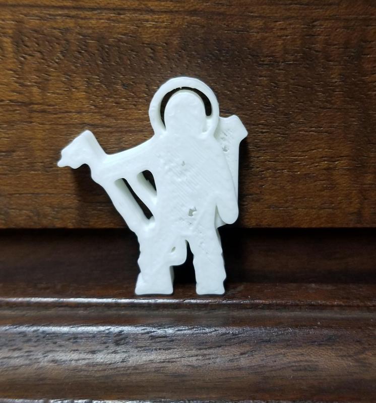 Astronaut Welder Meeple