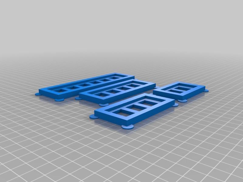 6 Button Officer Rank Bar Jig