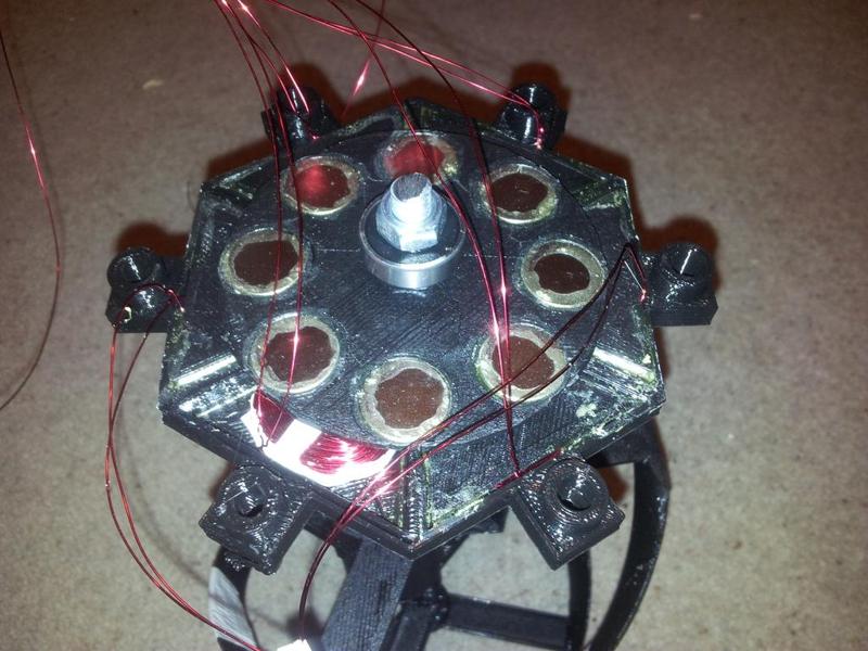 Low RPM Axial Flux Generator Cell v3