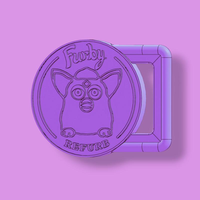 Furby Refurb Tag