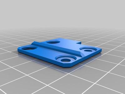 Plate for Auto power off switch - Anet A8