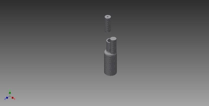 my bottle 2 with 2 different types of caps. 