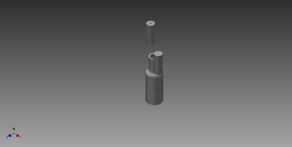 my bottle 2 with 2 different types of caps. 