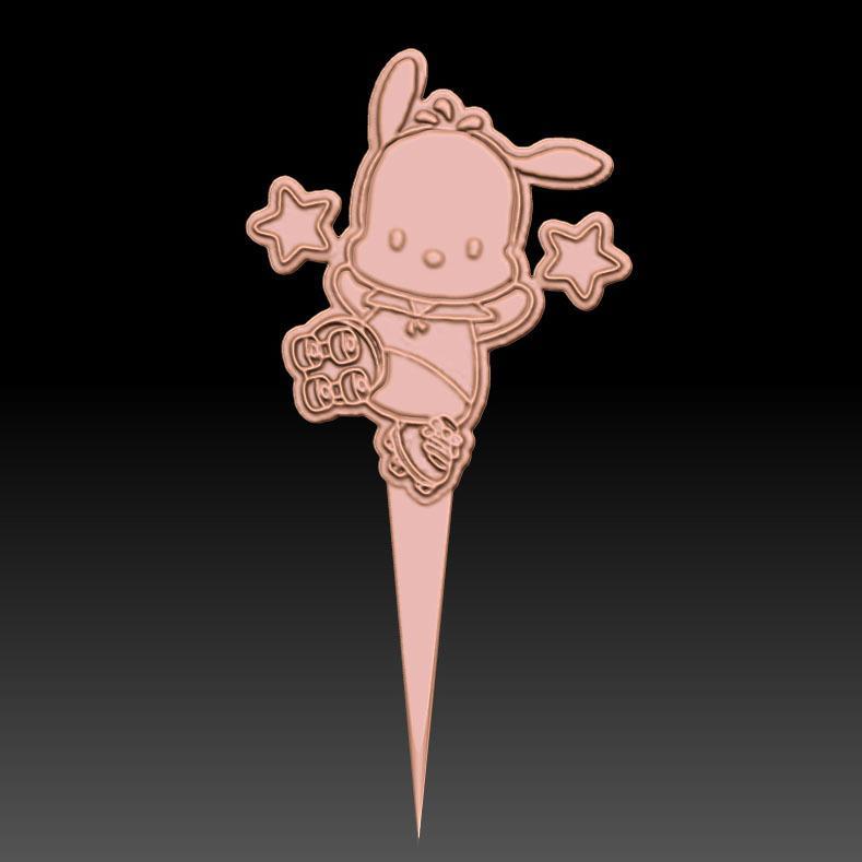 Pochacco - Cake Topper