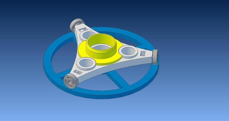 Horizontal Spool Roller