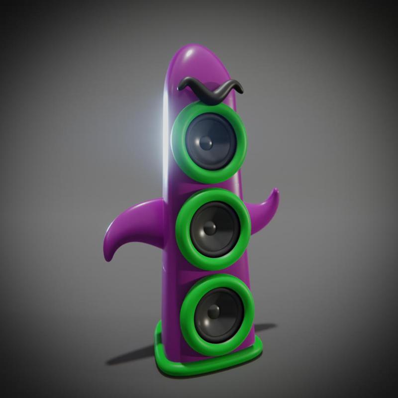 Purple Tentacle Box