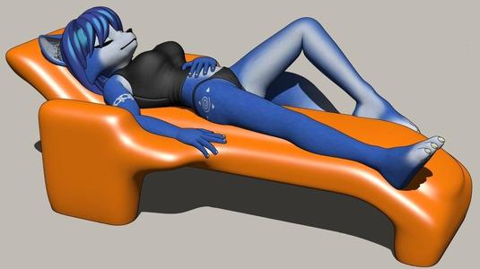 lounging Krystal