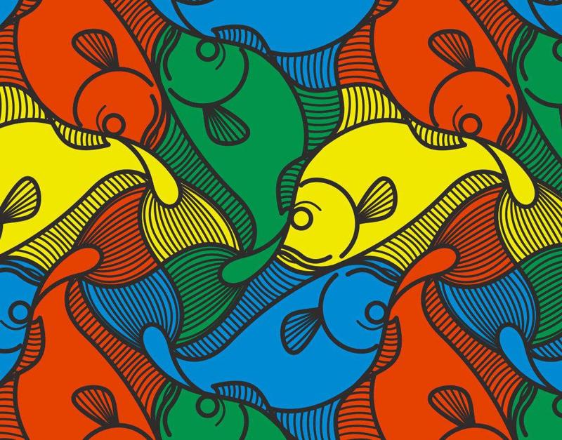 [another] M.C.Escher fish