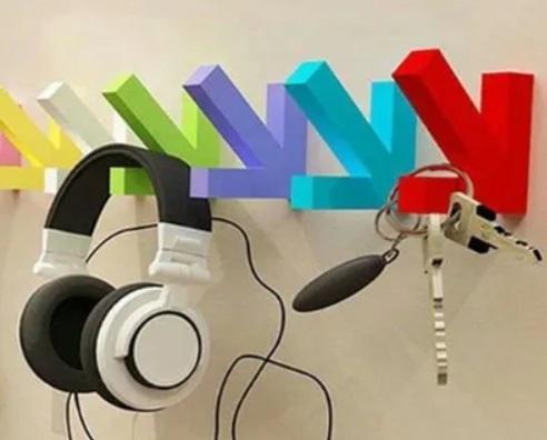 Children's wall coat rack - Arrow Hook - Clothes rack - Cloakroom - Coat rack