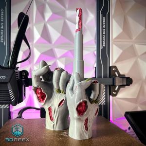 COLLAPSING MIDDLE-FINGER ZOMBIE EDITION