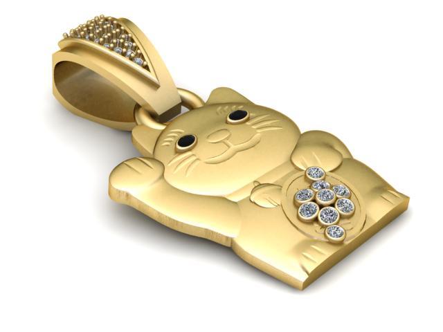 Lucky Cat pendan