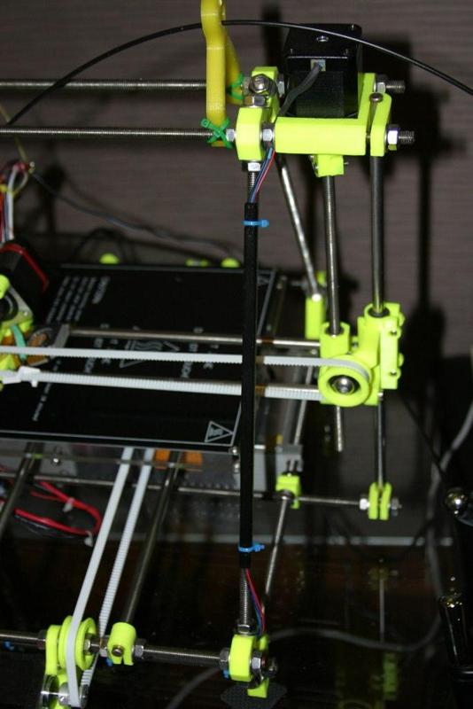 Prusa Mendel Wiring Channels