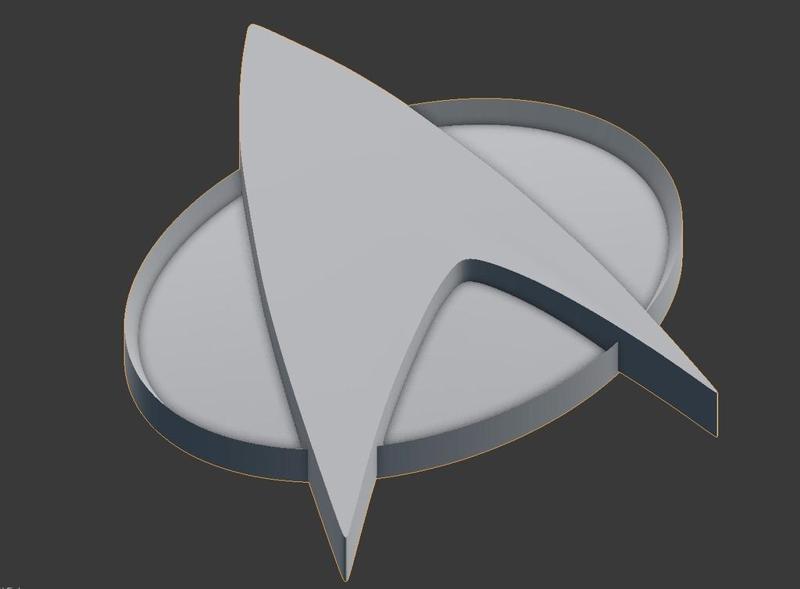 Star Trek TNG Combadge