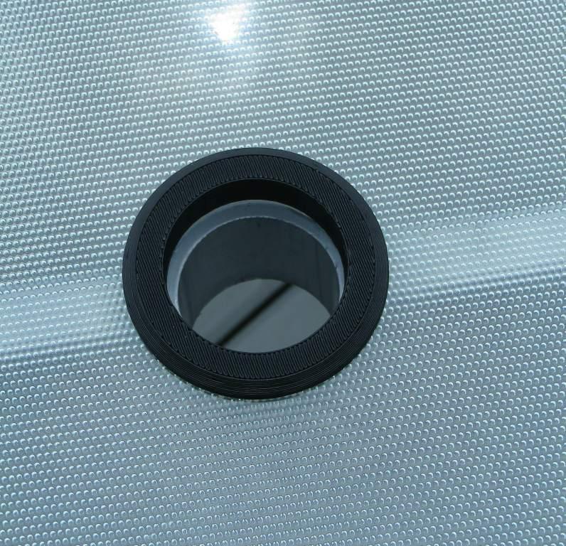 Umbrella support for glass table 2" (50mm) hole