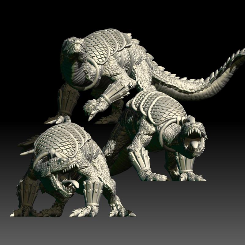 August 2025 Pack - Golden Lizards