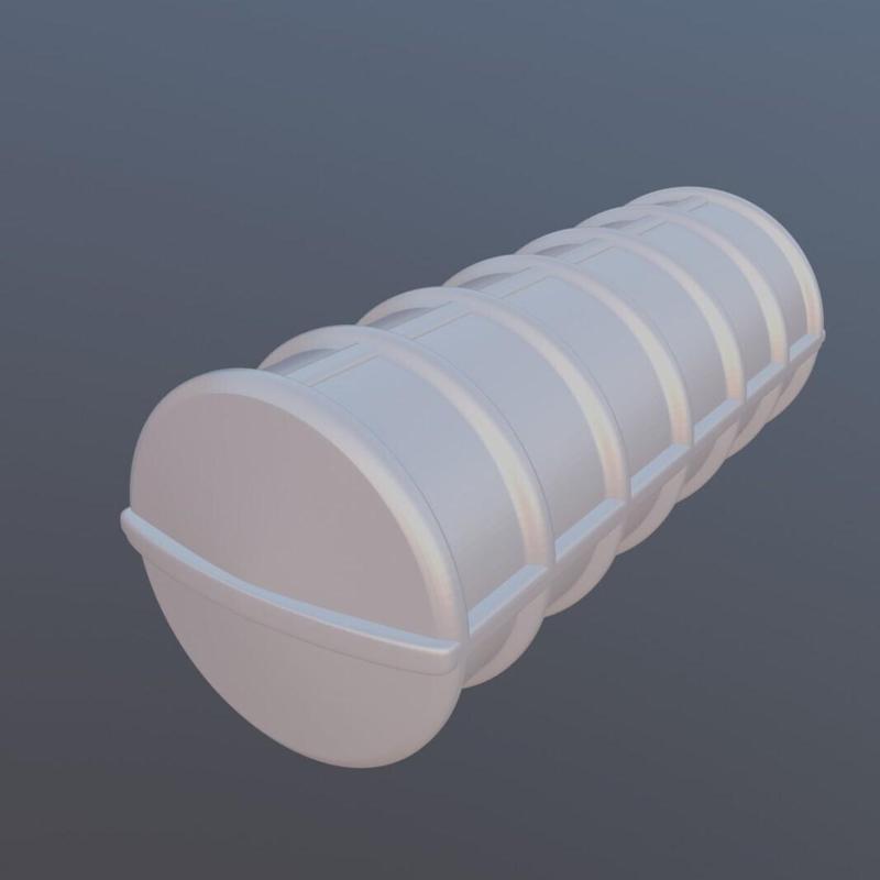 Conatiner life raft - 250 people