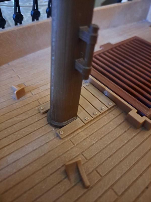 Playmobil Ship deck repair