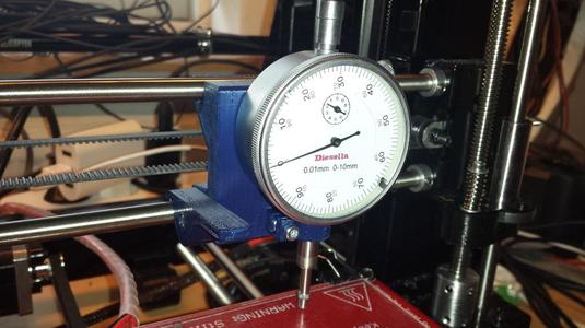 Dial Holder for calibrating heatbed