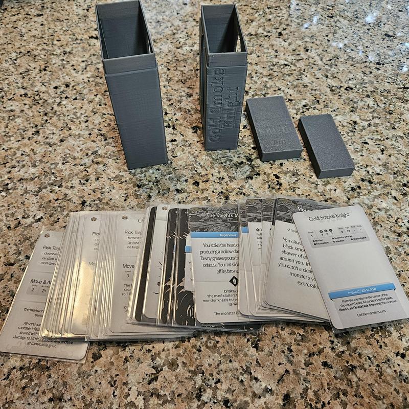 Kingdom Death: Monster Storage for Gold Smoke Knight