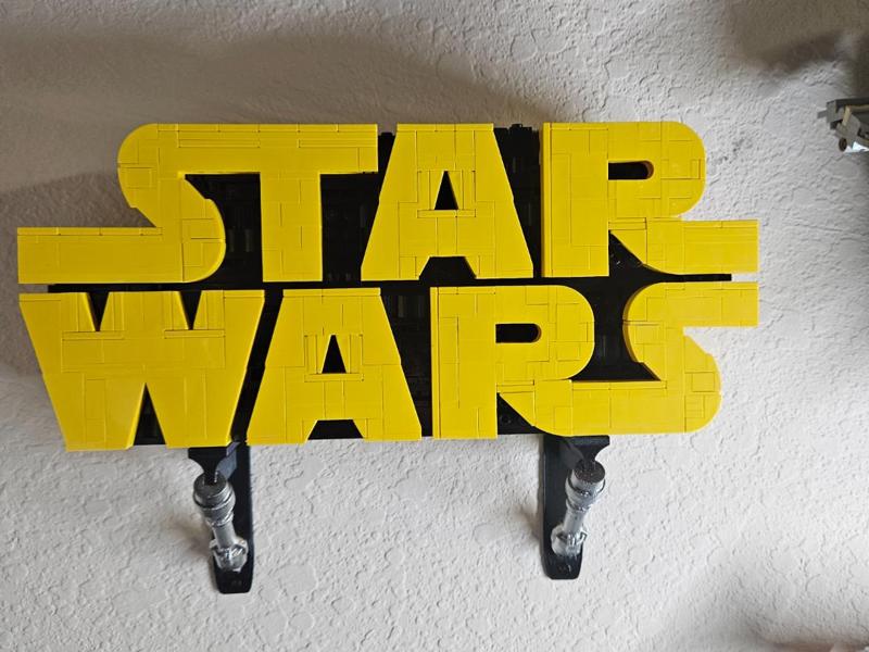 Star Wars Brick Logo Wall mount