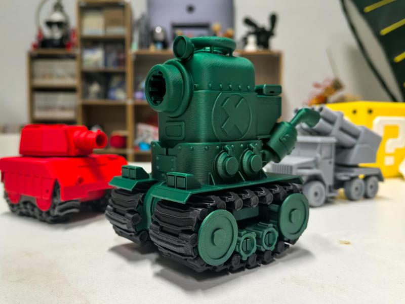 Metal Slug Enemy Tank (Can Fire) Dongcai Motorcycle 002